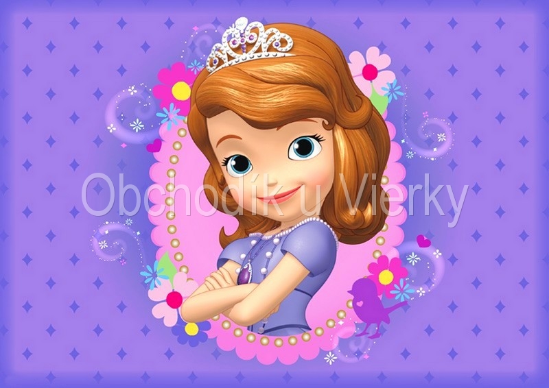 Jedlý obrázok princezná Sofia č. 8133,11